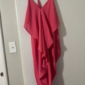 Elegant Pink Women's Dress